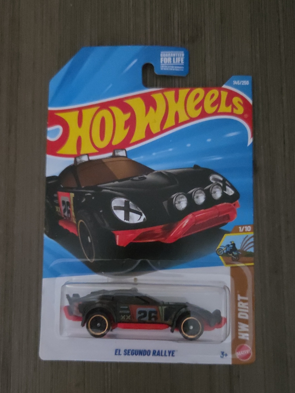 El Segundo Rallye Kids Hot Wheels - Black & Red